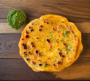 Vegetable Besan Chilla [2 Pieces]