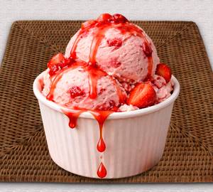 Strawberry Flavoured Icecream