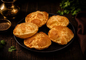 Whole Wheat Puri ( 5 Quantity )