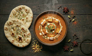 Paneer Butter Masala(300ml) With Baby Naan(2pcs)