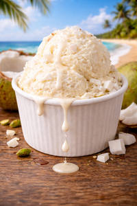 Tender Coconut Flavoured Icecream