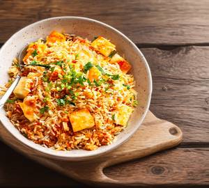 Paneer malai biryani