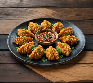 Sethis Food Corner Best Veg Kurkure Momos [6 Pieces]
