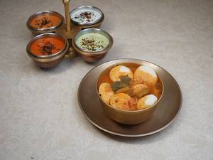 Button Idli Sambhar Dip