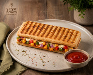Peri Peri Veg Crunch Panini