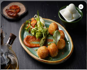 Crumb Fried Bocconcini