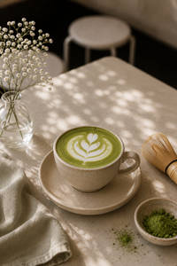 Hot Matcha Latte