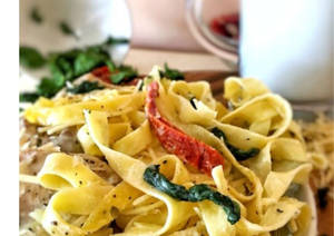 Tagliatelle Smoked Chicken Pasta