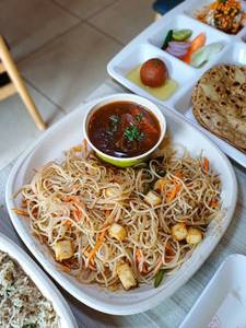 Chicken noodles