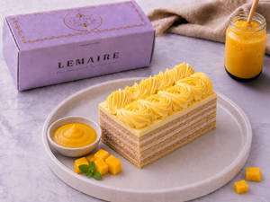 Tropical Mango And Berries Pastry