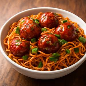Manchurian With Fried Rice/noodles