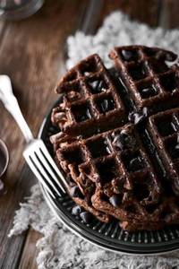 Chocolate Overload Waffles
