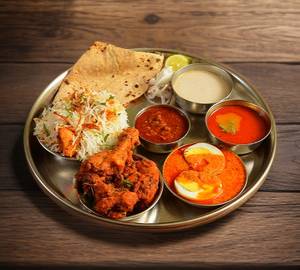 Non Veg Plain Thali
