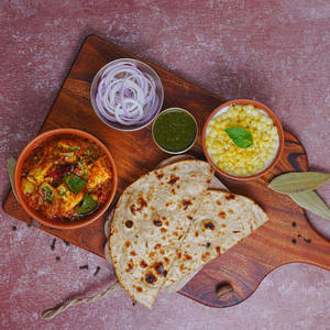 Kadhai Paneer Meal