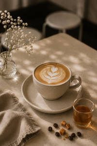 Hot Toffee Latte