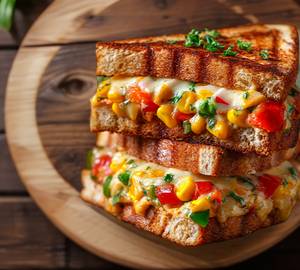 Veg Cheese Grilled Sandwich