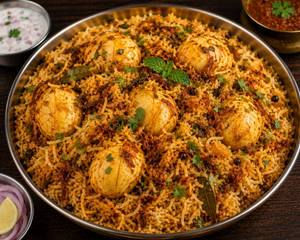 Egg Madurai Biryani