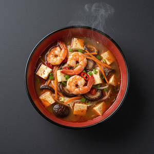 Prawns Sichuan Hot N Sour Soup
