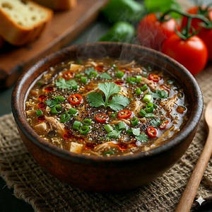 Chicken Hot & Pepper Soup
