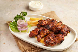 Tawa Grilled Chicken Wings With Veggies