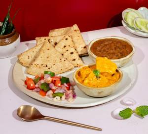 Paneer Butter Masala Ghee Phulka Bento Box