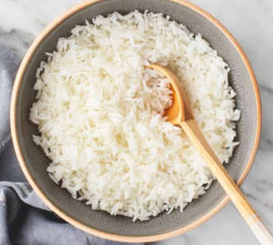 Plain Rice.