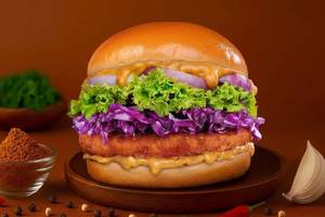 Cajun Spicy Chicken Burger.