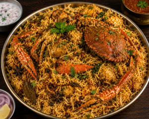 Madurai Crab Biryani