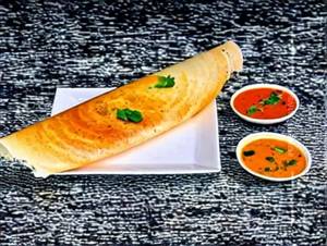 Butter pavbhaji dosa