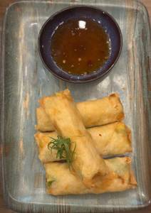 Crispy Fried Pumking Roll