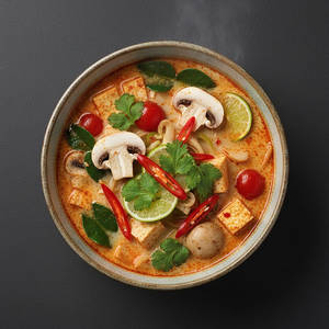 Veg Tom Yum Soup