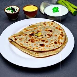 Butter Lachedar Paratha
