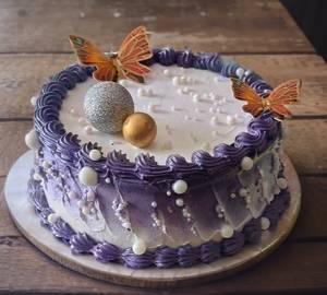 Blue berry filling cakes