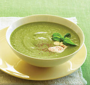 Brocolli And Zucchini Soup