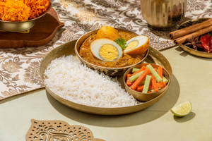 Egg Masala Mini Thali