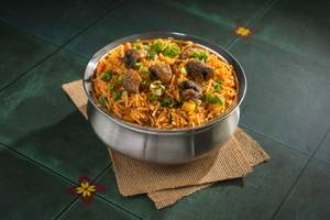 Schezwan Mushroom Fried Rice