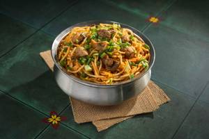 Schezwan Mushroom Noodles