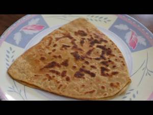 Tawa Salted Ajwaein Plain Paratha (2 Paratha +dal+pickle)