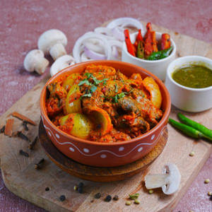 Punjabi Mushroom Masala