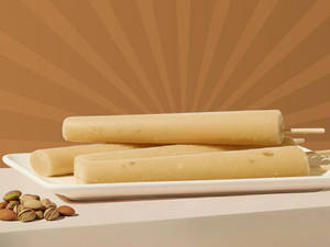 Badam Pista Kulfi Stick