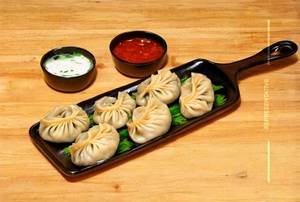 Steam Chicken Momos 8Pc