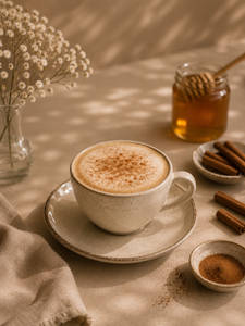 Hot Cafe Con Miel