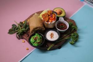 Veg Tikki Burrito Wrap