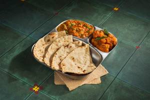 Tandoori Roti Veg Curry Combo Meal