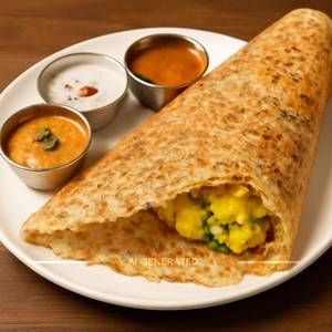 Rawa Masala Dosa