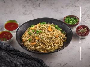 Egg butter garlic noodles