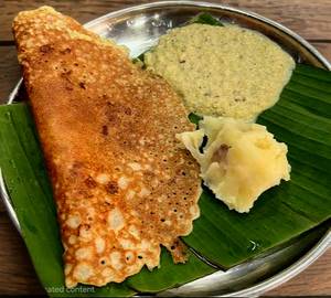 Single butter dosa