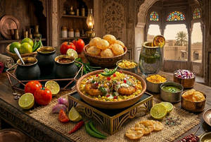 Ragda Tikki Chaat