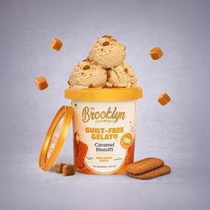 Caramel Bistoffi Gelato - 450 ml
