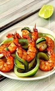 Prawns hot pepper